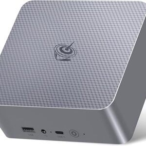 Beelink EQi12 Mini PC Intel i5 1235U(10C/12T,up to 4.4GHZ),16GB DDR4,500GB SSD Mini Computer Supports 4K Dual Screen Display/WiFi6/BT5.4/Dual 1000M LAN